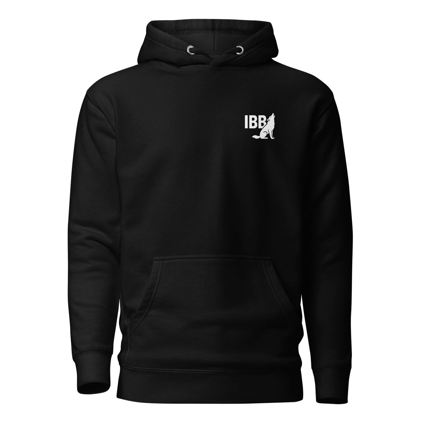 IBB Hoodie schwarz Beastmode On back