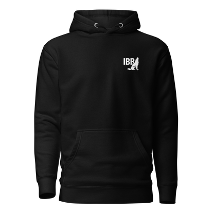 IBB Hoodie schwarz Beastmode On back