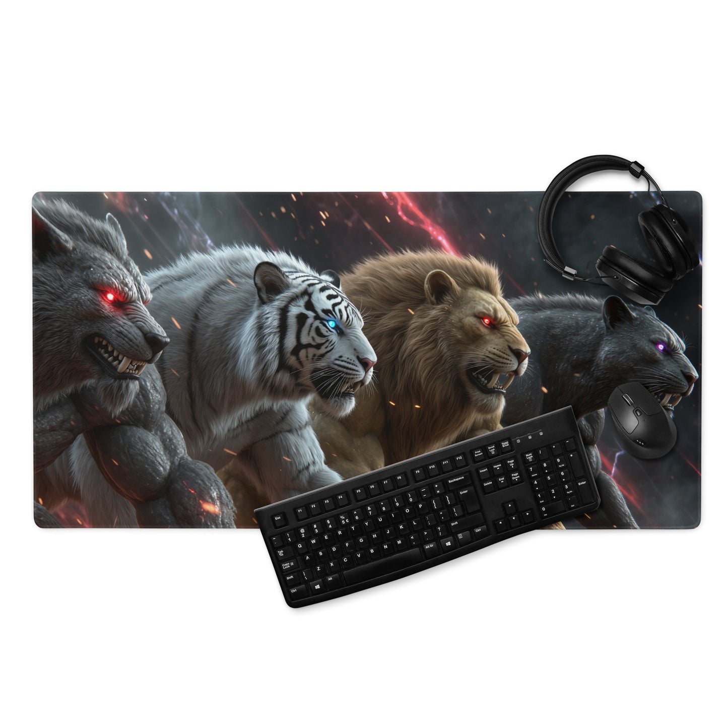 IRON BEAST BODY Gaming-Mauspad - Beast Legion XXL Premium Mousepad