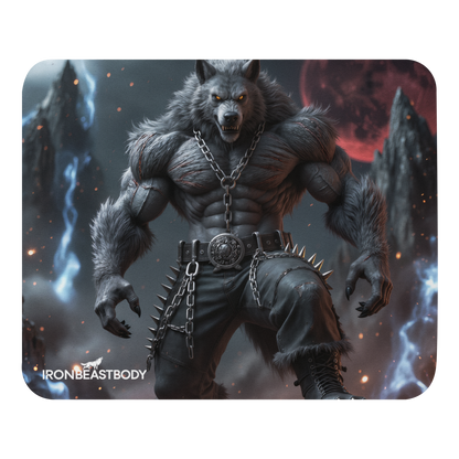 Mauspad furchtloser Wolf