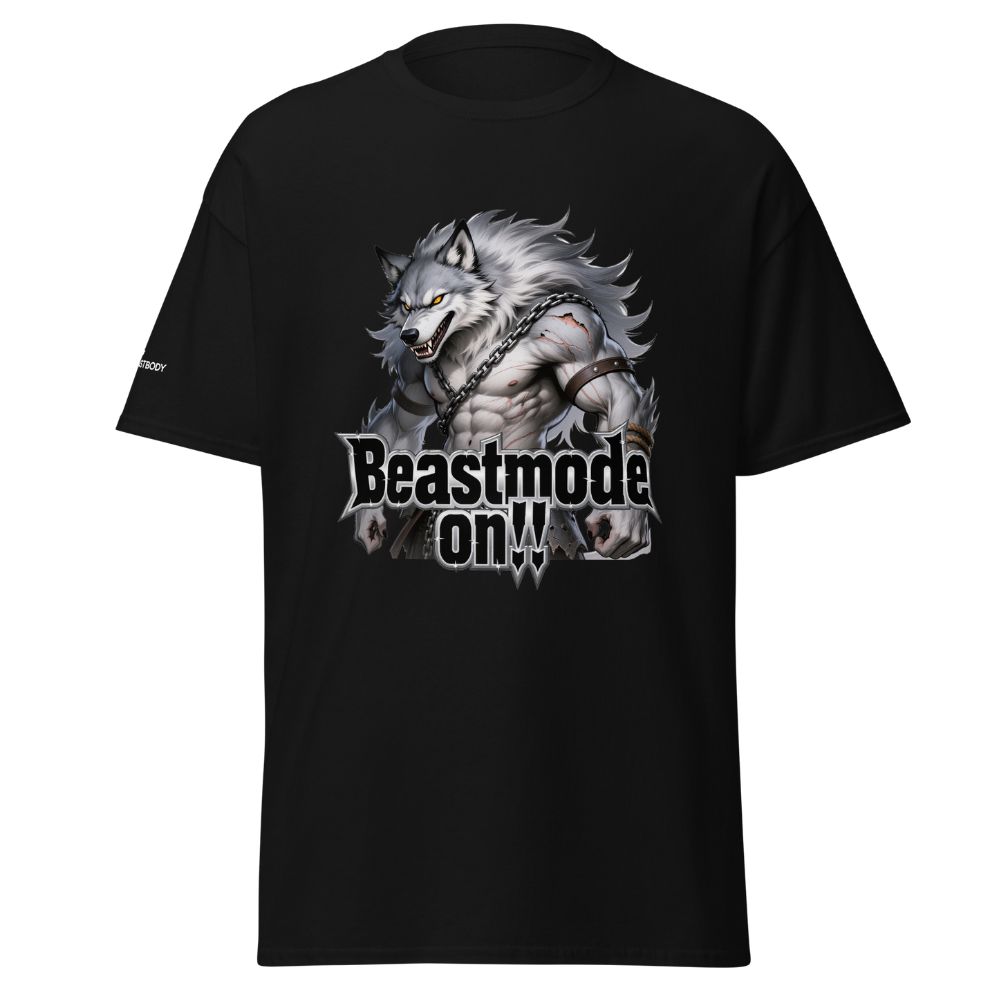 IBB T-Shirt grauer Wolf Beastmode on