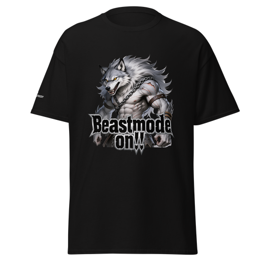 IBB T-Shirt grauer Wolf Beastmode on