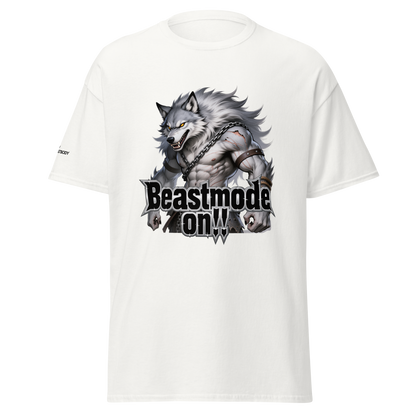 IBB T-Shirt weißer Beastmode Wolf