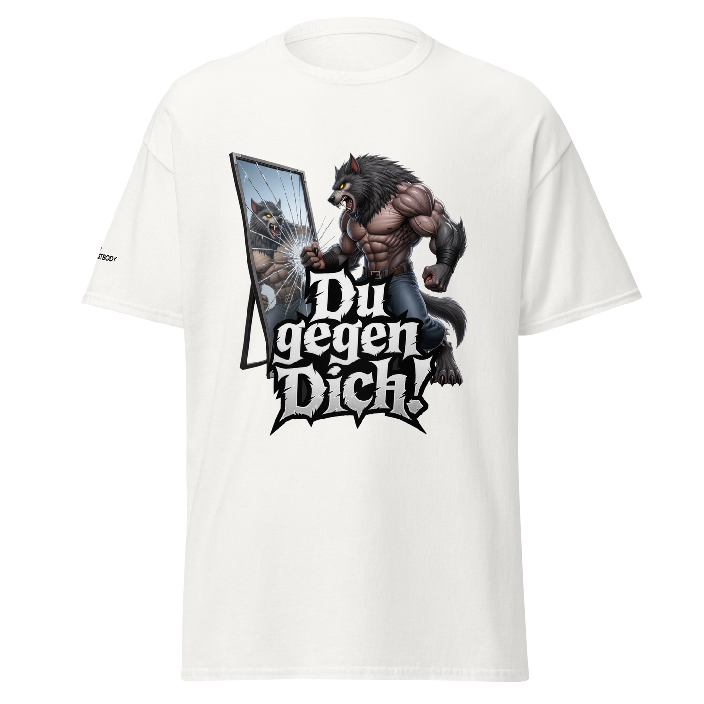 IBB T-Shirt weiß Du gegen Dich