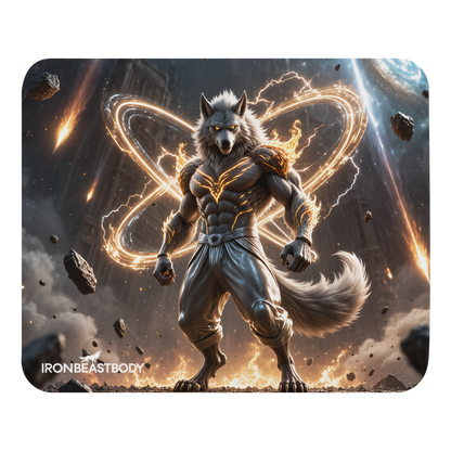 Mauspad Galaxy Wolf