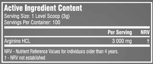 Arginine AKG SSA Suplements 300g