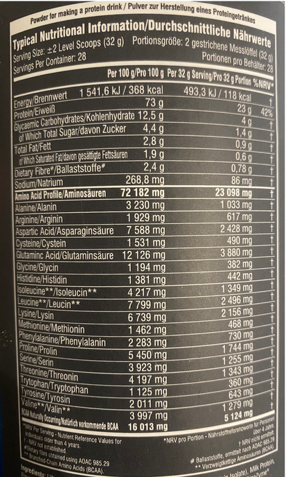 Pure Whey Protein - SSA Suplements Geschmack: auswählen