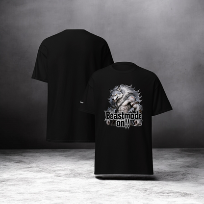 IBB T-Shirt grauer Wolf Beastmode on