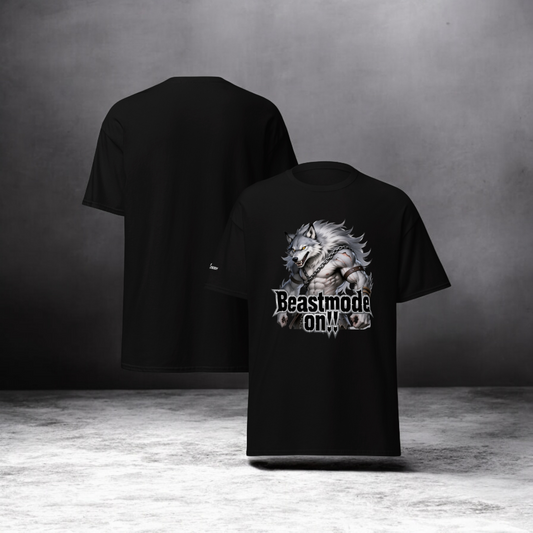 IBB T-Shirt grauer Wolf Beastmode on